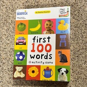Briarpatch First 100 Words Activity Game - Multicolor